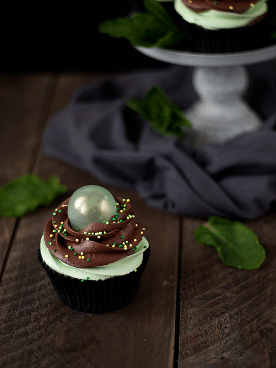 Cupcakes de Chocolate y Menta 3