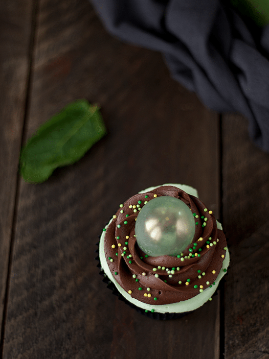 Cupcakes de Chocolate y Menta 4